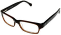 Ermenegildo Zegna Prescription Eyeglasses Frames Unisex Rectangular VZ3134M 0627 Sizeatin Gunmetal Sizeize: Lens/ Bridge/ Temple: 55-17-135
