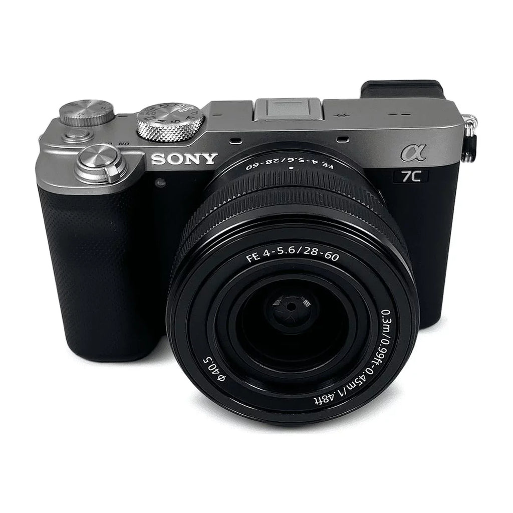 Sizeony Alpha a7C Mirrorless Digital Camera with 28-60mm Lens (Sizeilver)