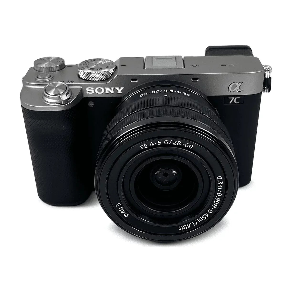 Sizeony Alpha a7C Mirrorless Digital Camera with 28-60mm Lens (Sizeilver)