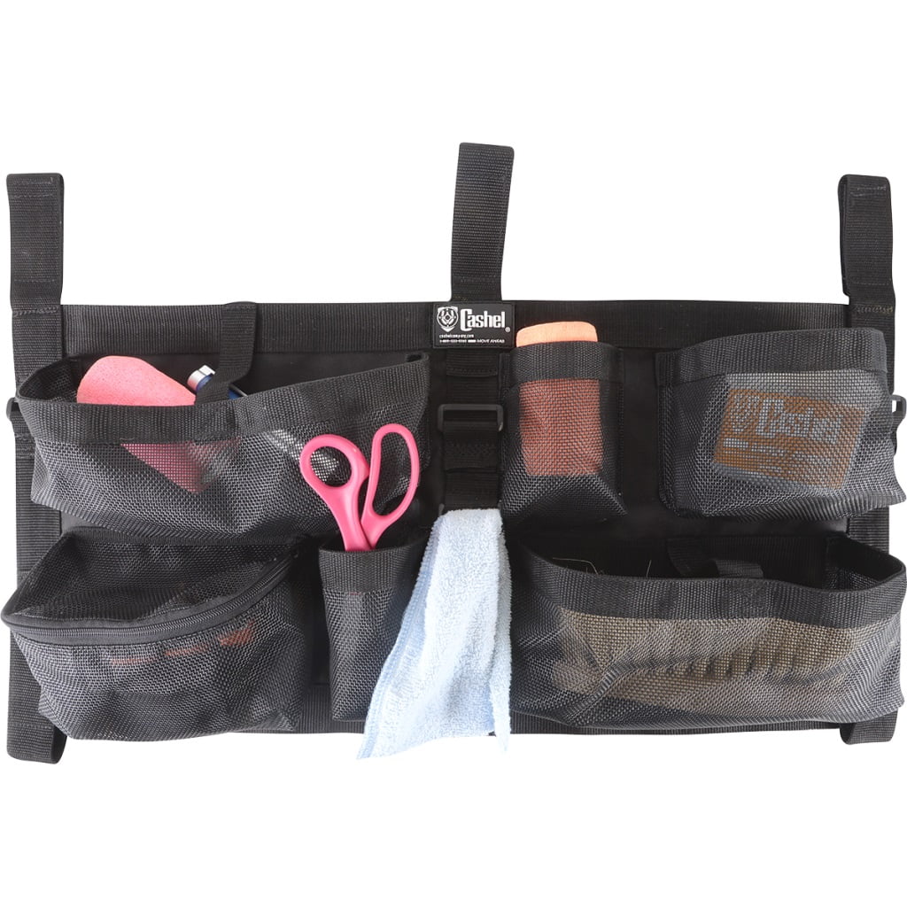 Cashel Trailer Organizer Door Removable Pocket Zip Sizeide Door Black TDO