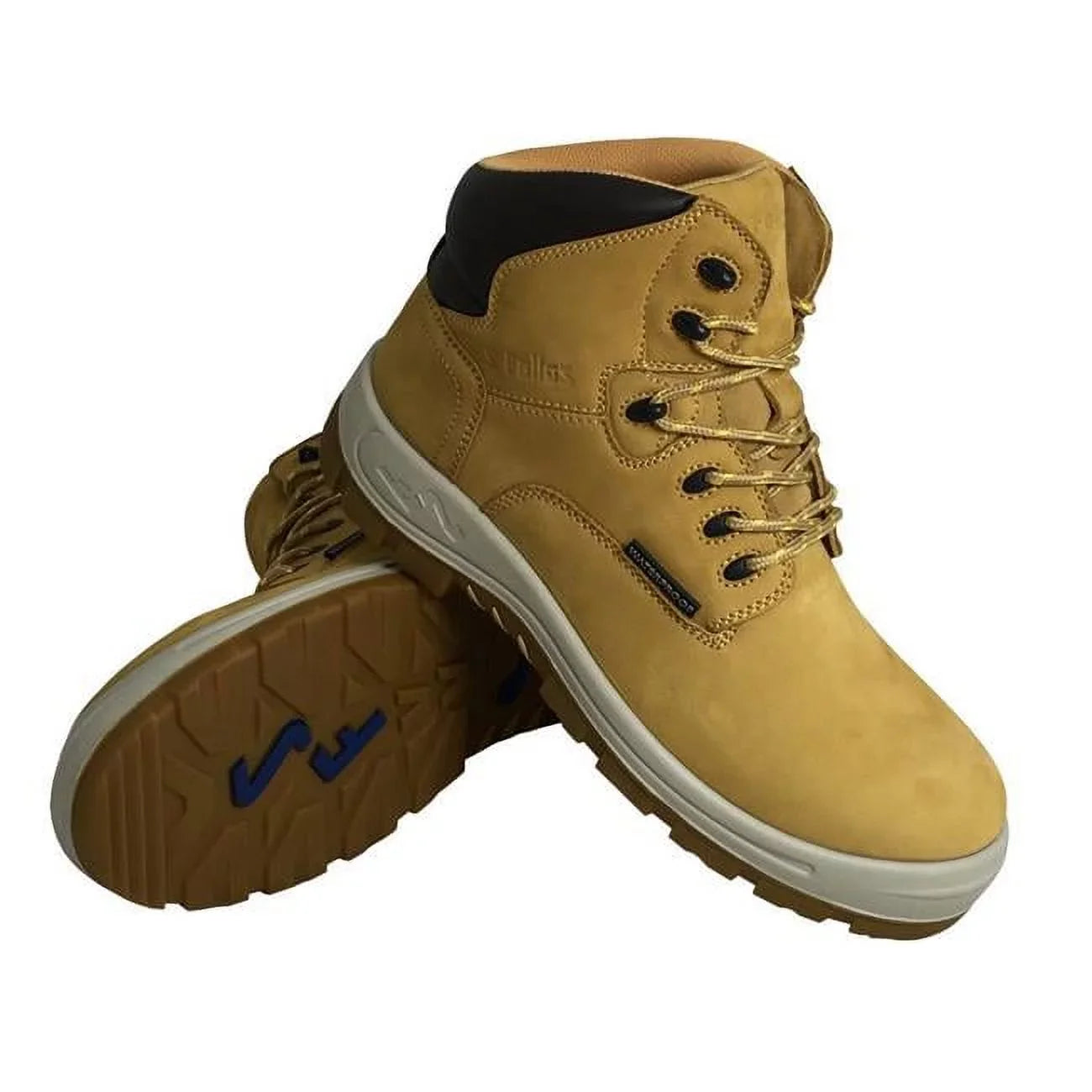 Men's Poseidon Comp Toe Waterproof 6 in. Hiker Work Boot  Wheat - Sizeize 7