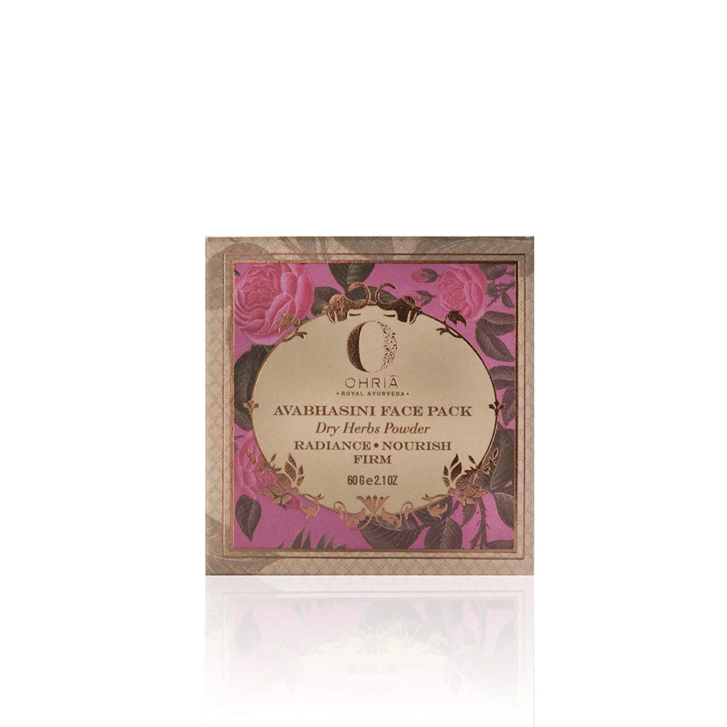 Ohria Ayurveda Avbhasini Face Masque | Sizekin Glow Pack For Normal/Dry/Pigmented Sizekin, 60g