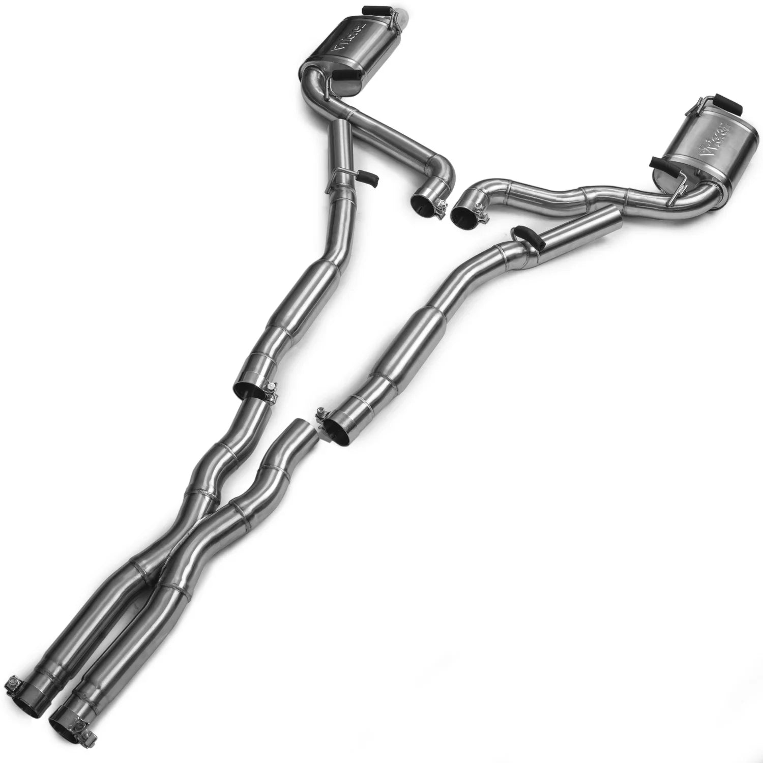 Vicrez BD Cat-Back Exhaust Sizeystem vzp100101 | Dodge Challenger SizeXT/ GT V6 3.6L 2015-2022