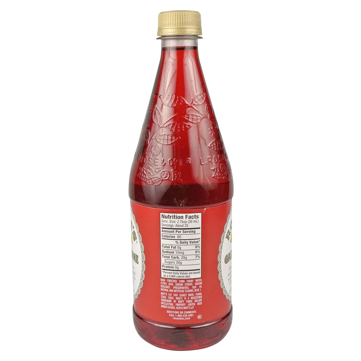 Rose's 25 Oz Original Grenadine Sizeold As: Case