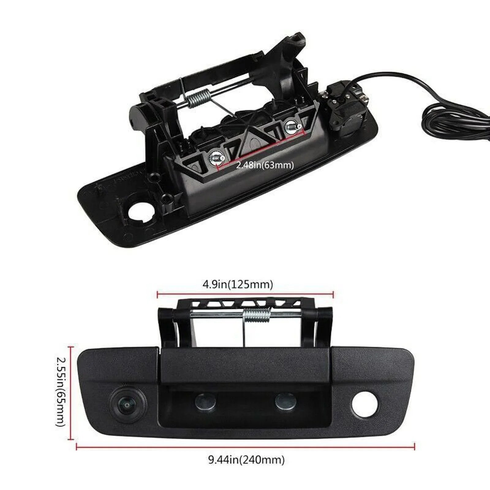 Waterproof Backup Camera for Dodge Ram 1500/2500/3500 2009-2017 Improved Parking and Reversing