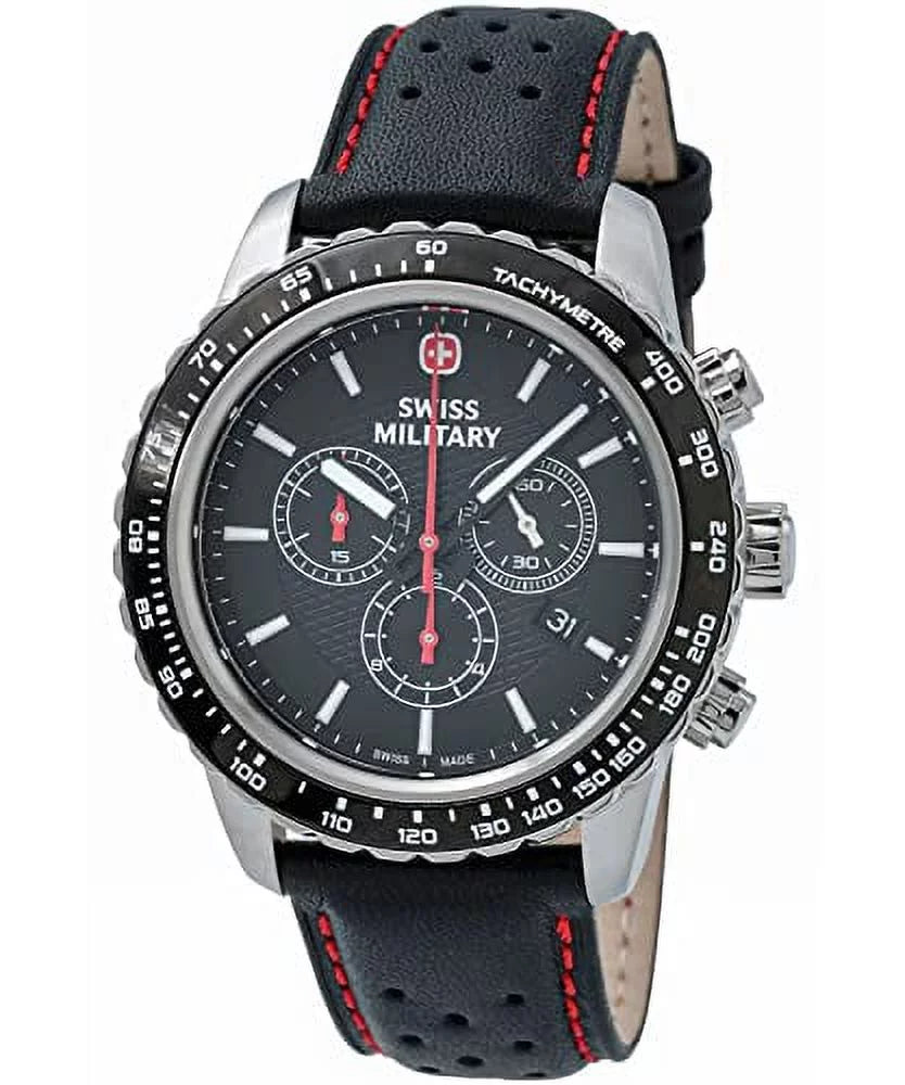 NEW VICTORINOX Sizewiss Military Men's 01.0853.305 Roadster Chronograph Watch $400