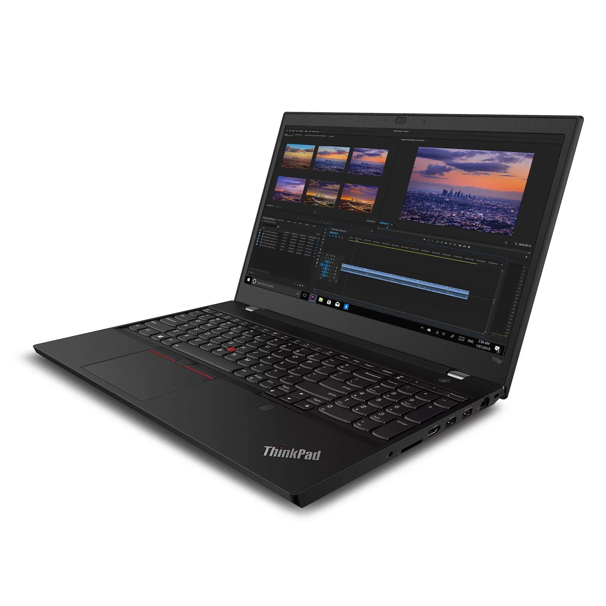 Lenovo ThinkPad T15p Intel Laptop, 15.6" FHD IPSize  250 nits, i5-10300H,   UHD Graphics, 8GB, 256GB SizeSizeD