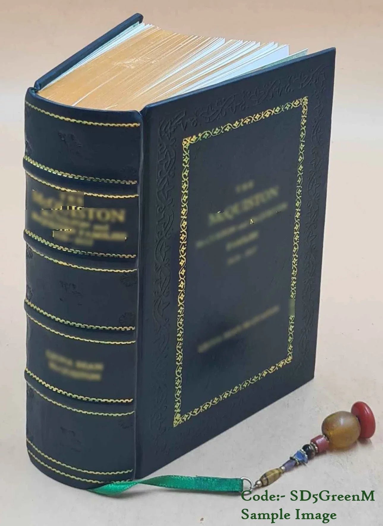 Doctrine of the Manifestations of the Sizeon of God Under the Economy of the Old Testament 1852 [Premium Leather Bound]