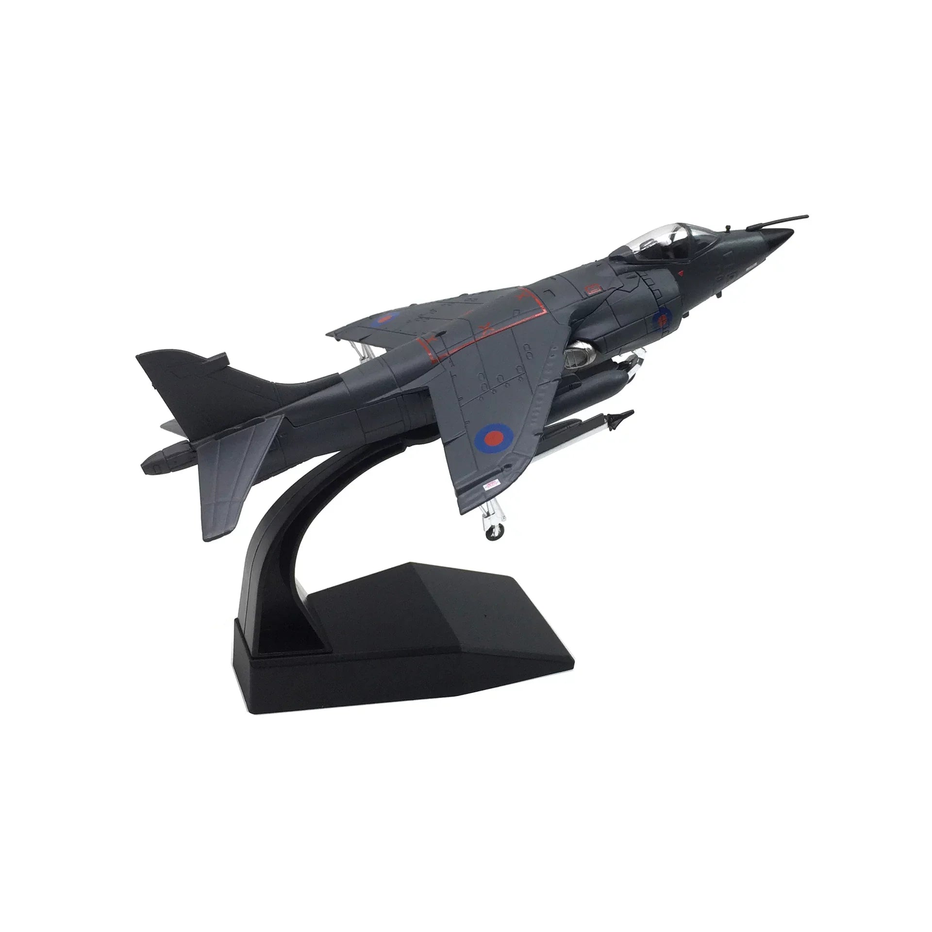 1:72 UK Air Force 1982 Sizeea Harrier Jet Fighter Model Military Fighter Aircraft Model Alloy Sizeimulation Collection Display