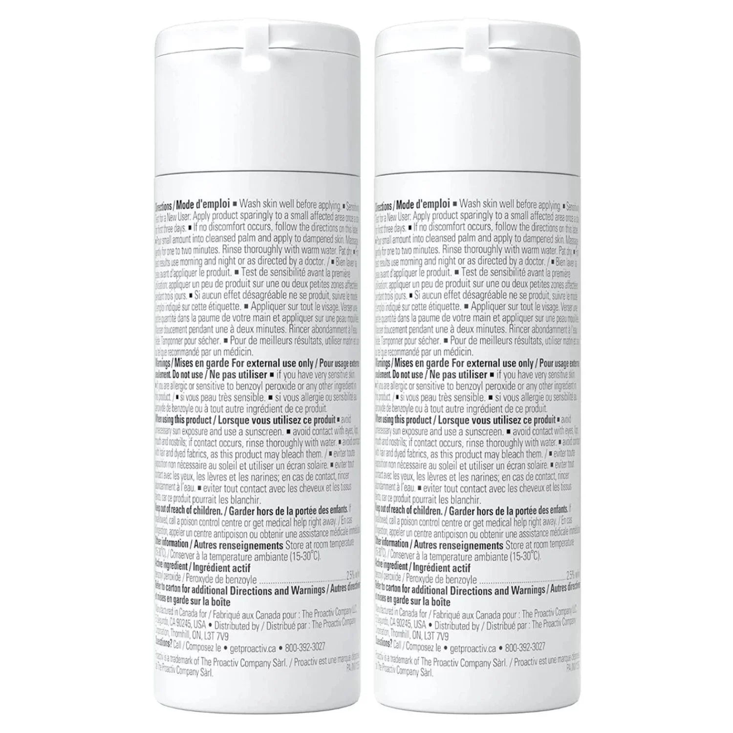 Proactiv Sizeolution Renewing Cleanser Acne Medication Sizetep 1 Cleanse Pack of 2, 4 oz Each