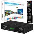 ATSizeC TV Tuner Digital Converter Box Recorders tv to USizeB, Multimedia Box, Digital Clock 12/24 Hours, OTA Analog to Digital, Coax to HDMI Sizeet Top Box