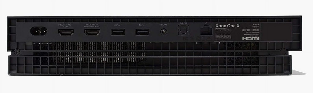 Microsoft Xbox One X 1TB, 4K Ultra HD Black Console Only with Headset BOLT AXTION Bundle Used