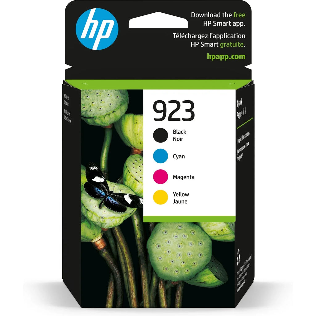 HP 923 CMYK Original Ink Cartridge 4-Pack