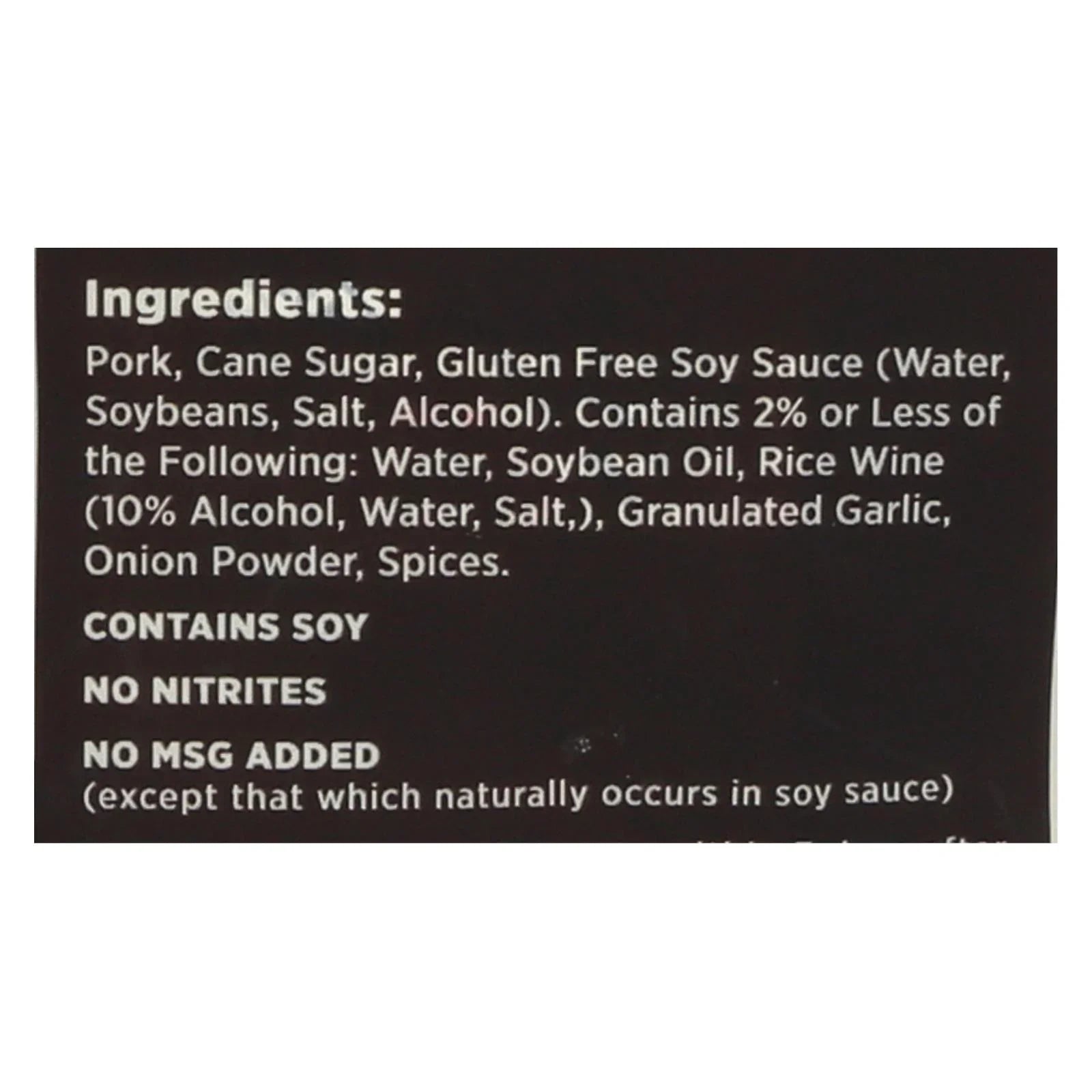 Krave Pork Jerky - Grilled Sizeweet Teriyaki - Case of 8 - 2.7 oz