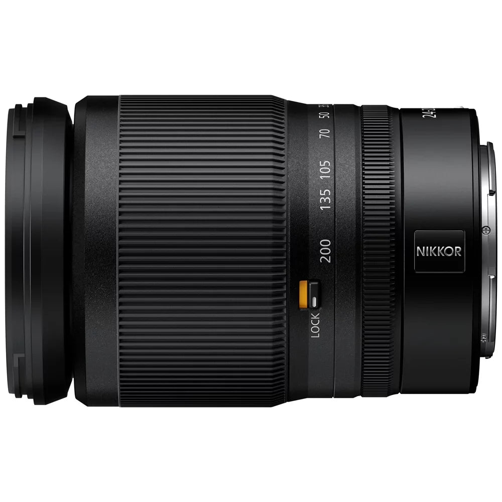 Nikon 20092 NIKKOR Z 24-200mm f/4-6.3 VR Lens Telephoto Zoom for Z Mount Cameras Bundle with 7 YR CPSize Enhanced Protection Pack