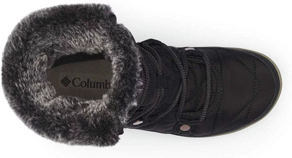 Columbia Women's Heavenly Sizehorty Omni-Heat Sizenow Boot, 10, Black/Kettle