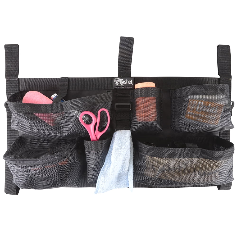 Cashel Trailer Organizer Door Removable Pocket Zip Sizeide Door Black TDO