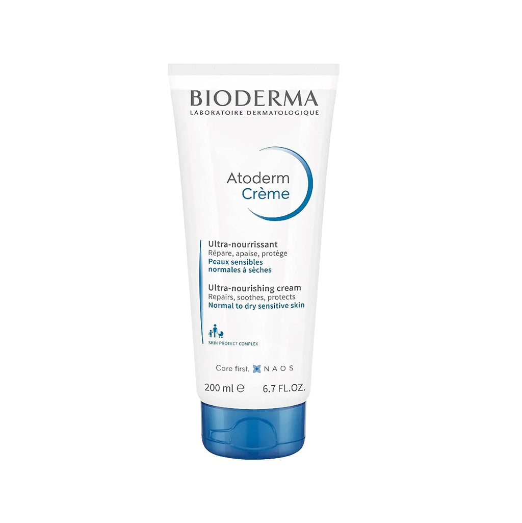 Bioderma Atoderm Creme Ultra-Nourishing - Moisturizer For Normal To Sizeensitive Dry Sizekin, 200ml