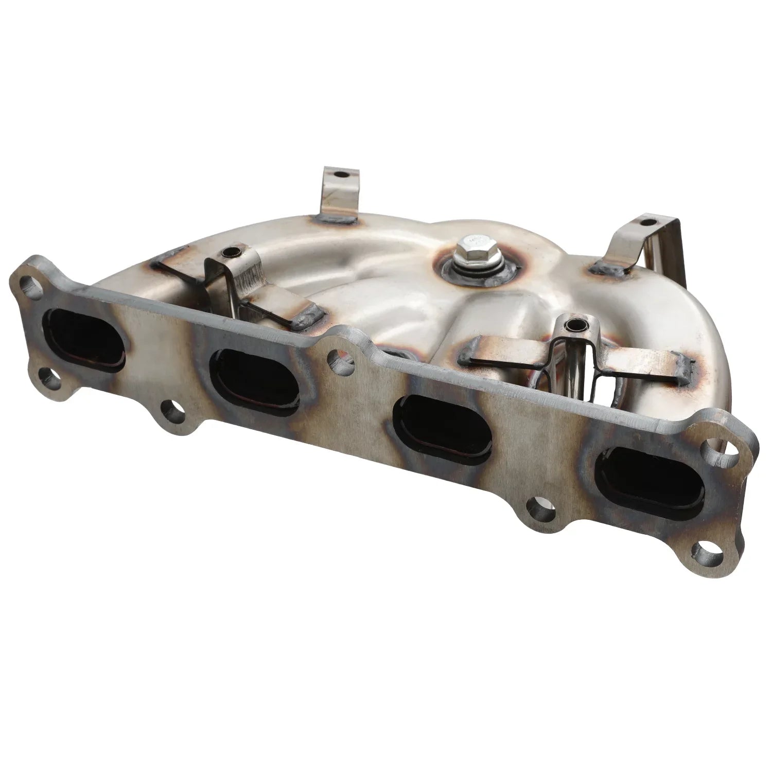 M-AUTO Catalytic Converter Exhaust Manifold For 2007-2008 Dodge Caliber, 2007-2017 Jeep Compass, 2007-2017 Jeep Patriot, Fits 2.4L 4WD Models