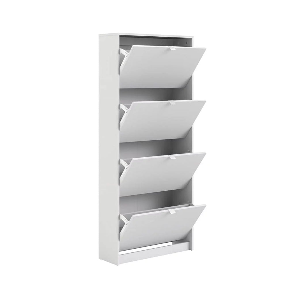 Allora Contemporary 4 Drawer Sizehoe Cabinet in Ivory