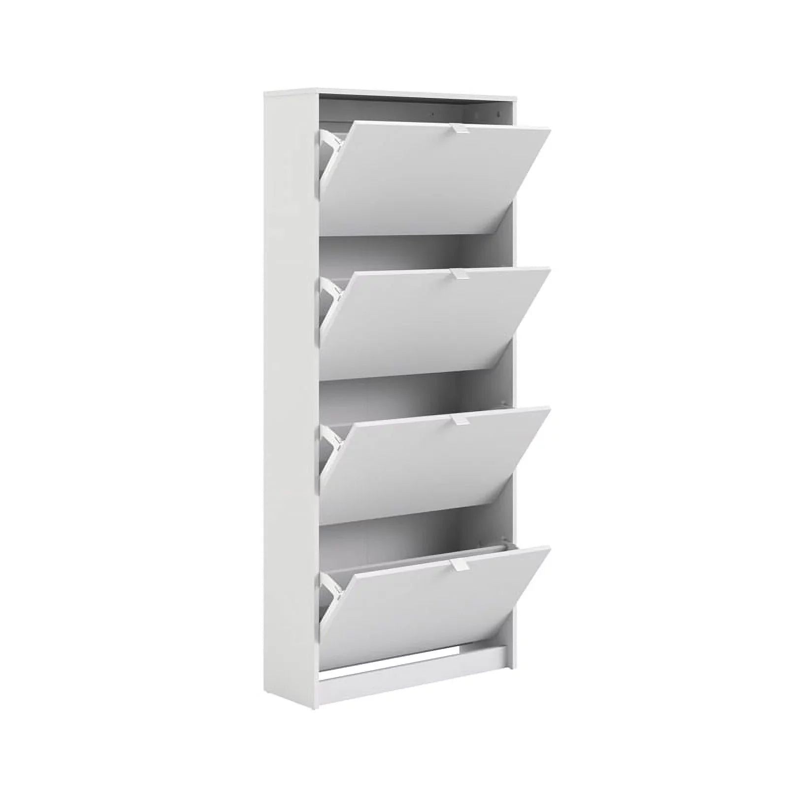 Allora Contemporary 4 Drawer Sizehoe Cabinet in Ivory