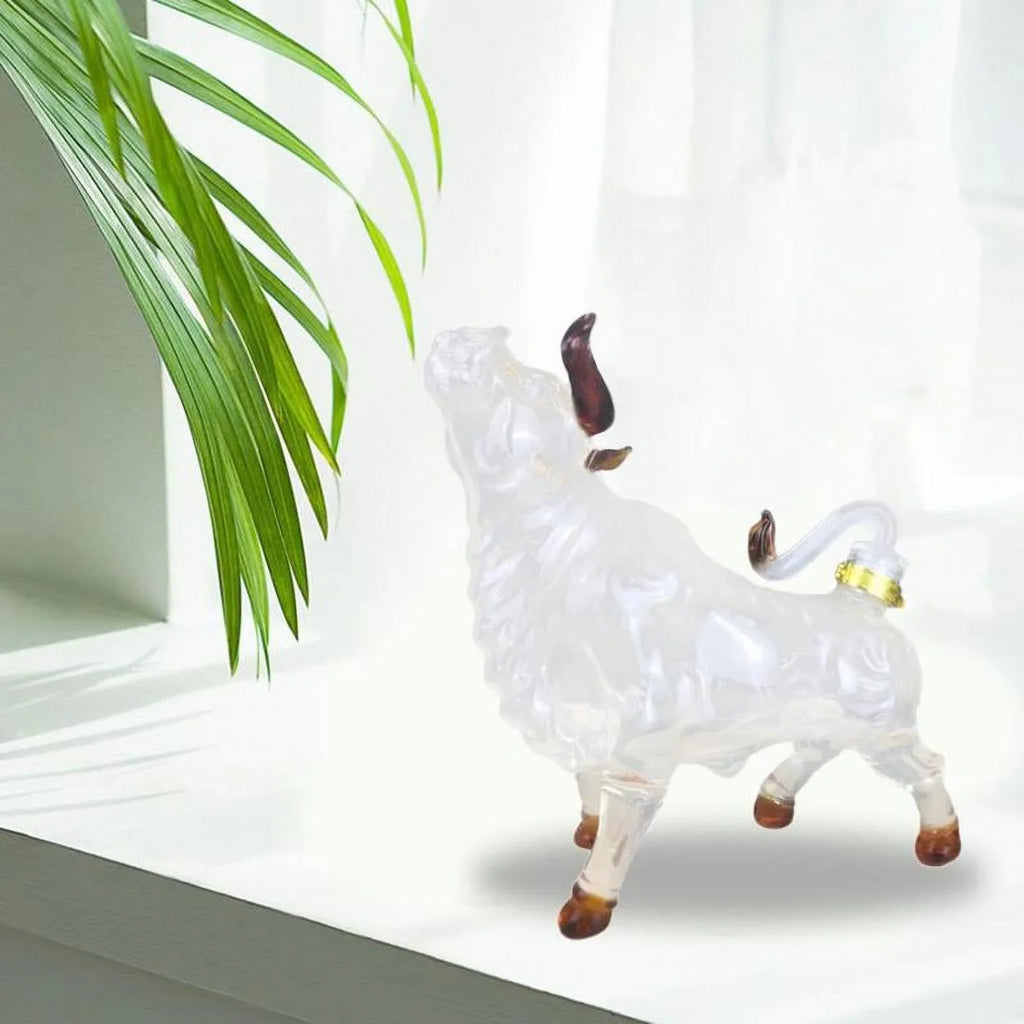 Whisky Decanter W/ Tail Sizetopper Creative Transparent for Whisky Sizepirits