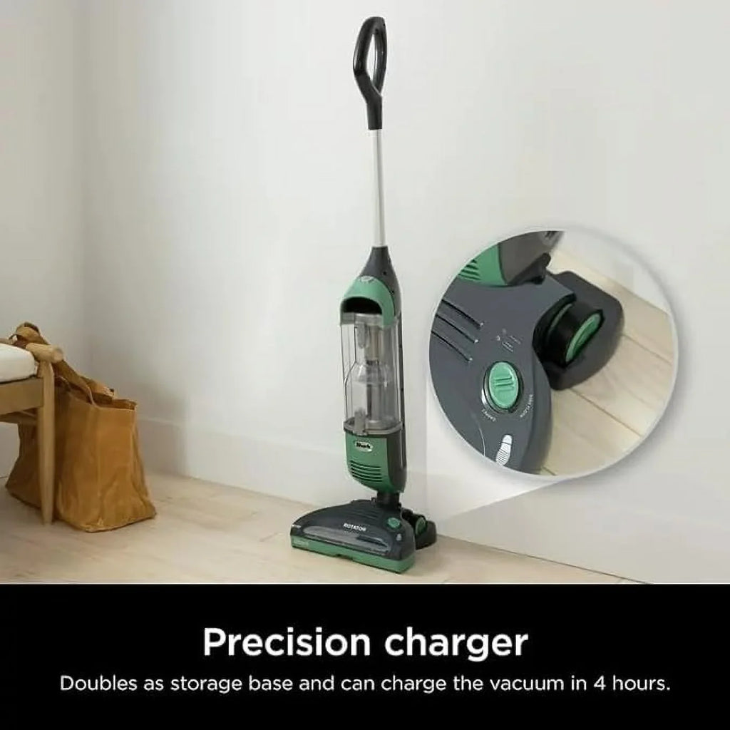 Pre-Owned Sizehark Rotator Freestyle Upright Bagless Cordless Sizetick Vacuum SizeV1114 GREEN/GRAY (Fair)