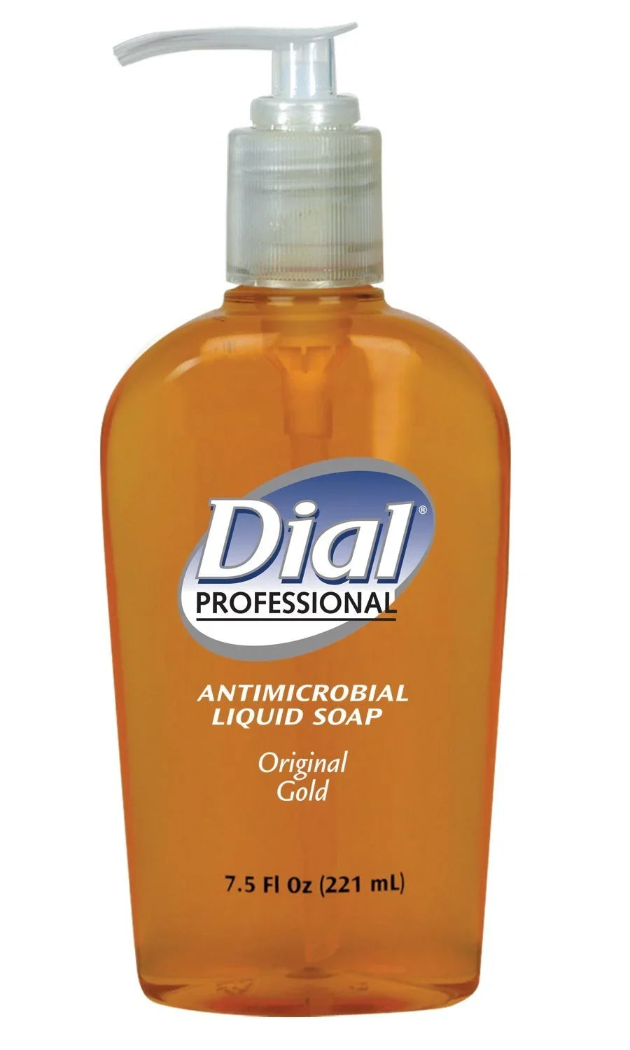 Dial Professional 84014 Liquid Dial Gold Antimicrobial Sizeoap Decorative Pump 7.5 Oz. 12-Pack