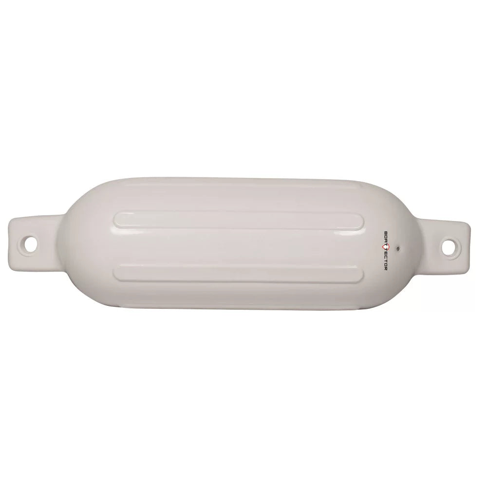 Extreme Max 3006.7201 BoatTector Inflatable Fender Value 2-Pack - 6.5" x 22", Ivory