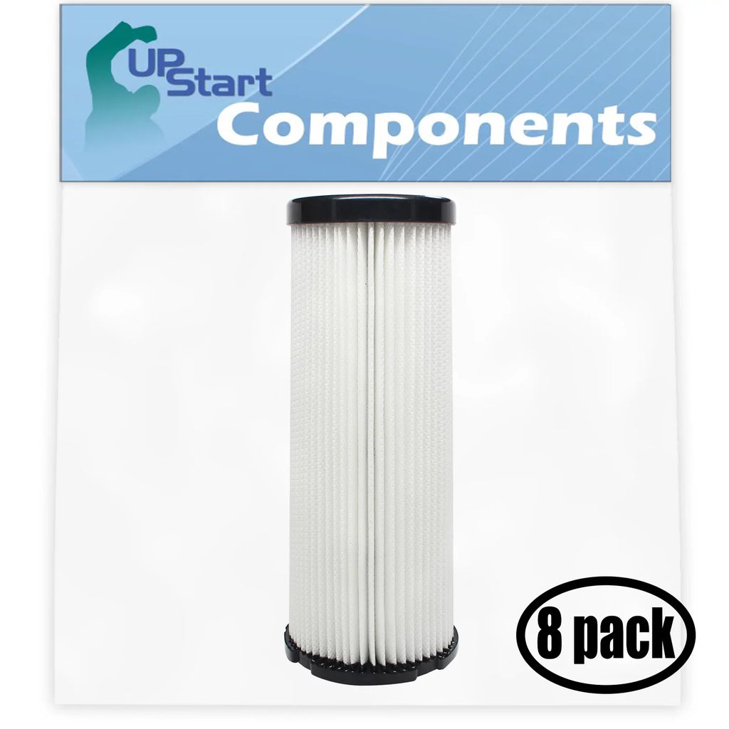 8-Pack Replacement for Dirt Devil Featherlite Bagless Upright UD40135 Vacuum HEPA Filter - Compatible with Dirt Devil 3JC0280000, F1 HEPA Filter