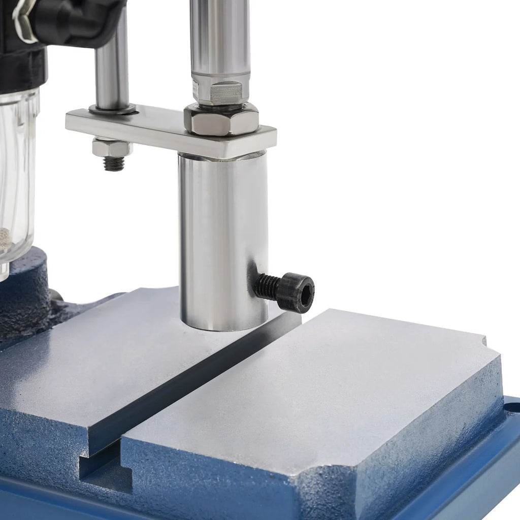 Wuzstar Pneumatic Punch Press Machine, 440lbs Digital Double Control Desktop Punching Press Machine