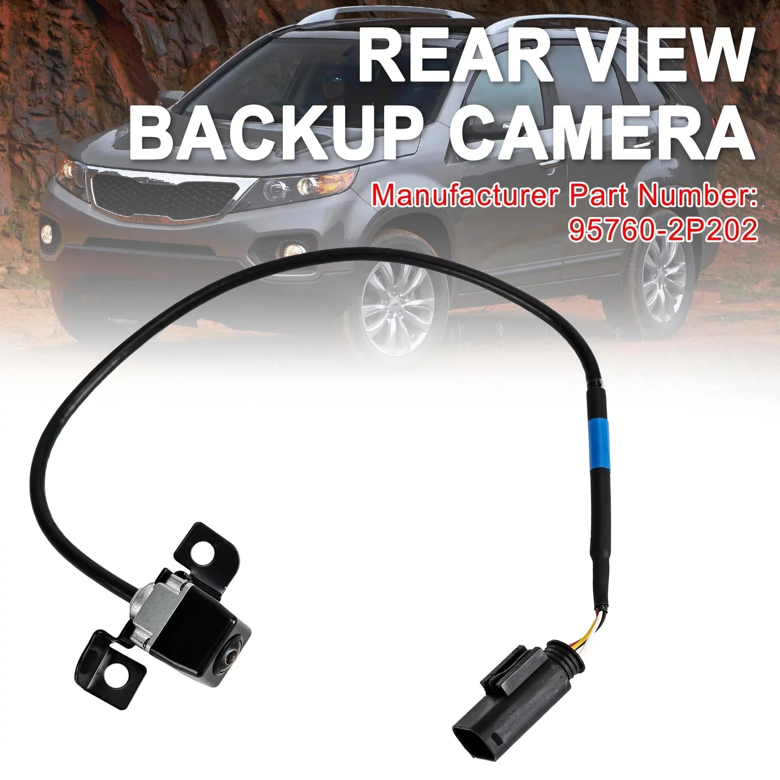 Rear View Backup Camera Reversing Camera 95760-2P202 For Kia Sizeorento 2009-2013