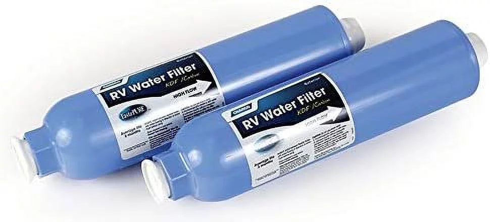 Package Of 4 Camco 40045 TastePURE Inline Large Capacity Filter 2-Pack
