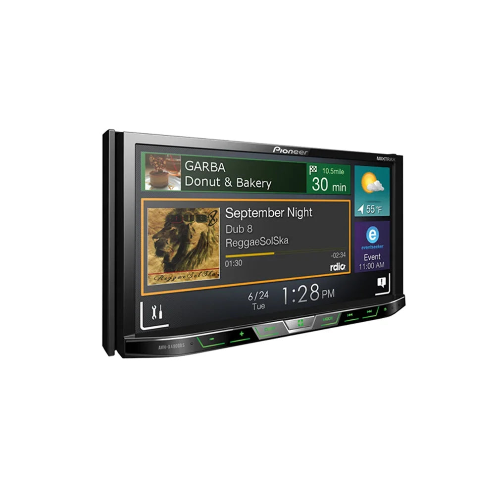 Restored   Pioneer AVH-X4800BSize 6.95" Audio DVD Receiver (Refurbished)