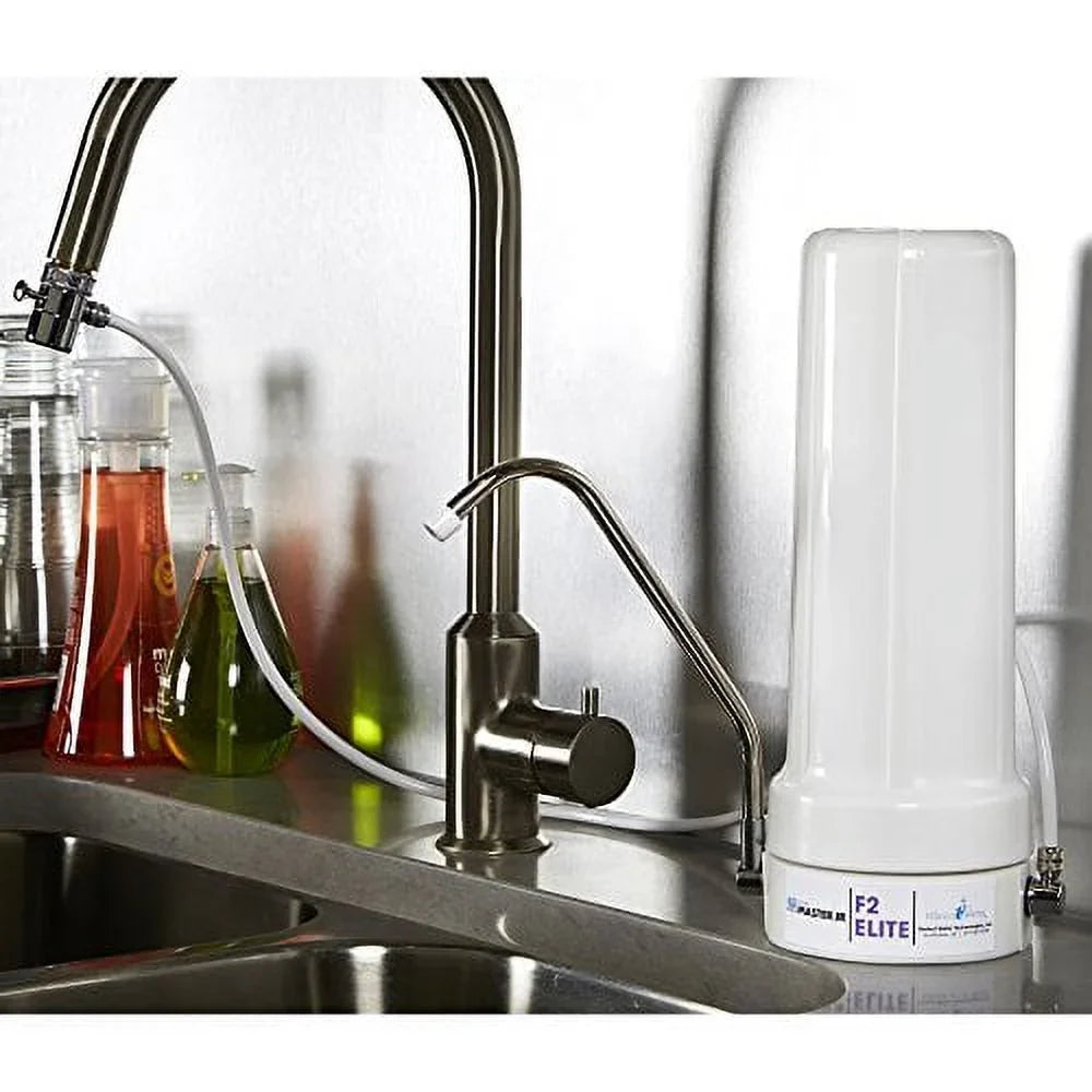 Home Master TMJRF2E Jr F2 Elite Sizeinktop Water Filtration Sizeystem, Ivory