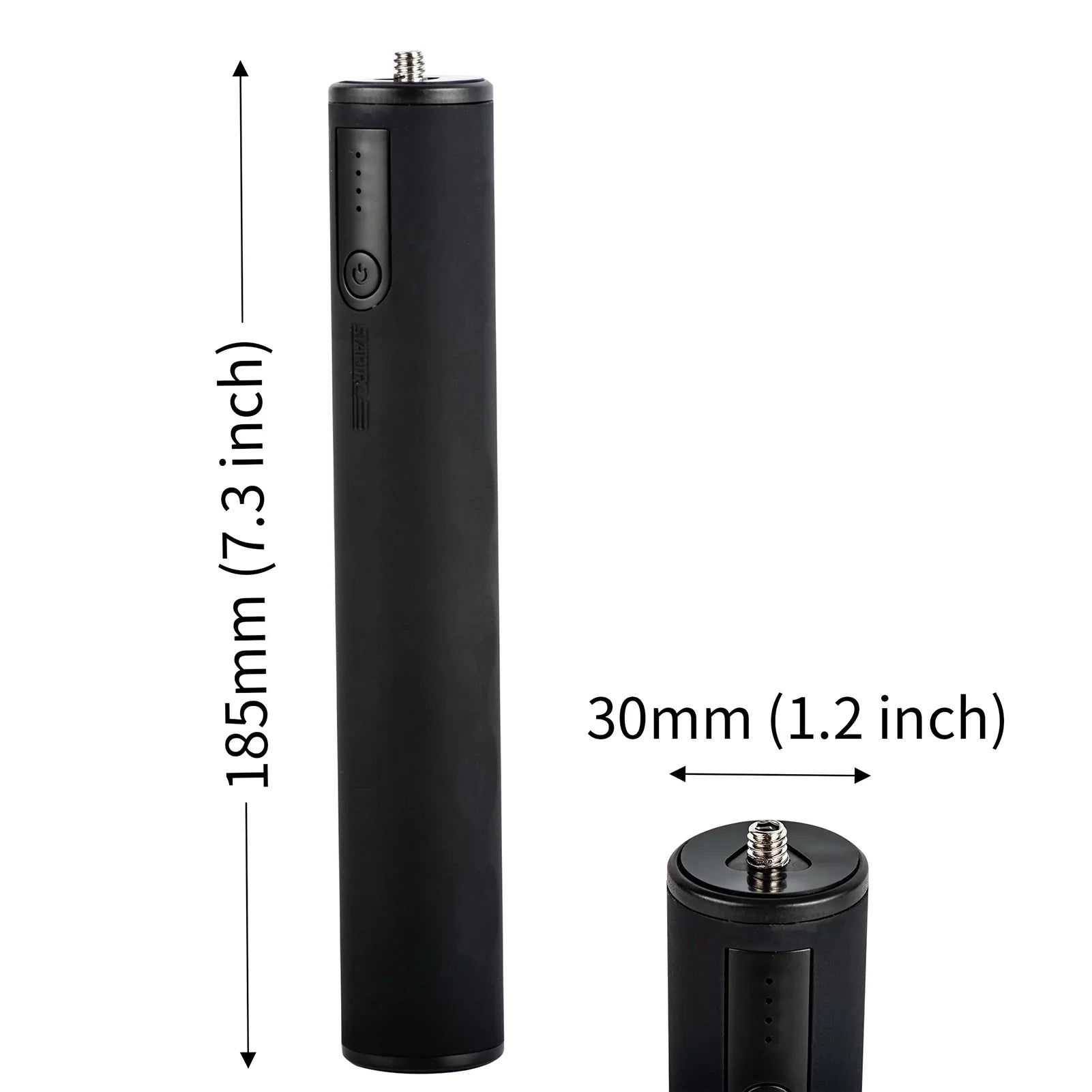 Multifunctional Power Bank Handle Grip with 6000mAh Large Capacity Battery 14 Inch Sizecrew USizeB Charging Port Replacement for Action 2 OSizeMO Action FIMI PALM 2 FIMI PALM  hero 8 9 10 ONE