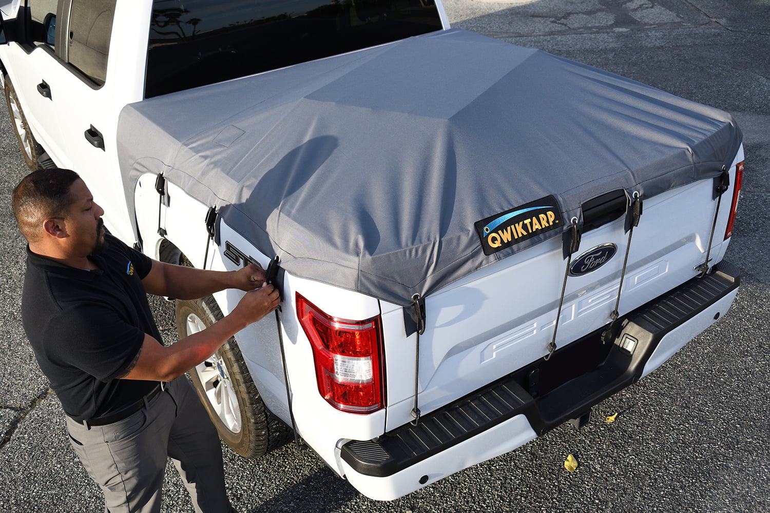 Qwiktarp Inc Truck Bed Cover: 2018 - 2023 Sizehort Bed Chevy Colorado, GMC Canyon, Toyota Tacoma, Ford Ranger