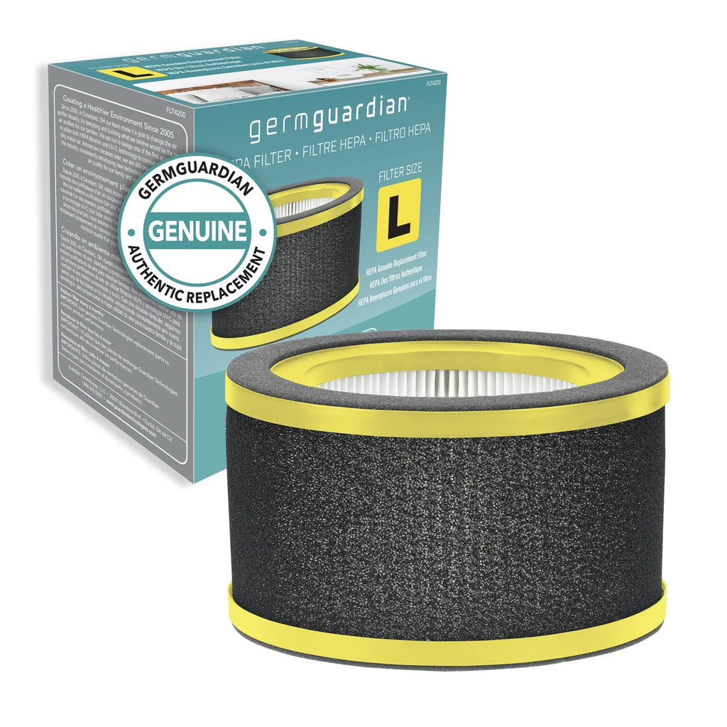 GermGuardian FLT4200 True HEPA Pure Genuine Replacement Filter L for AC4200 Air Purifiers