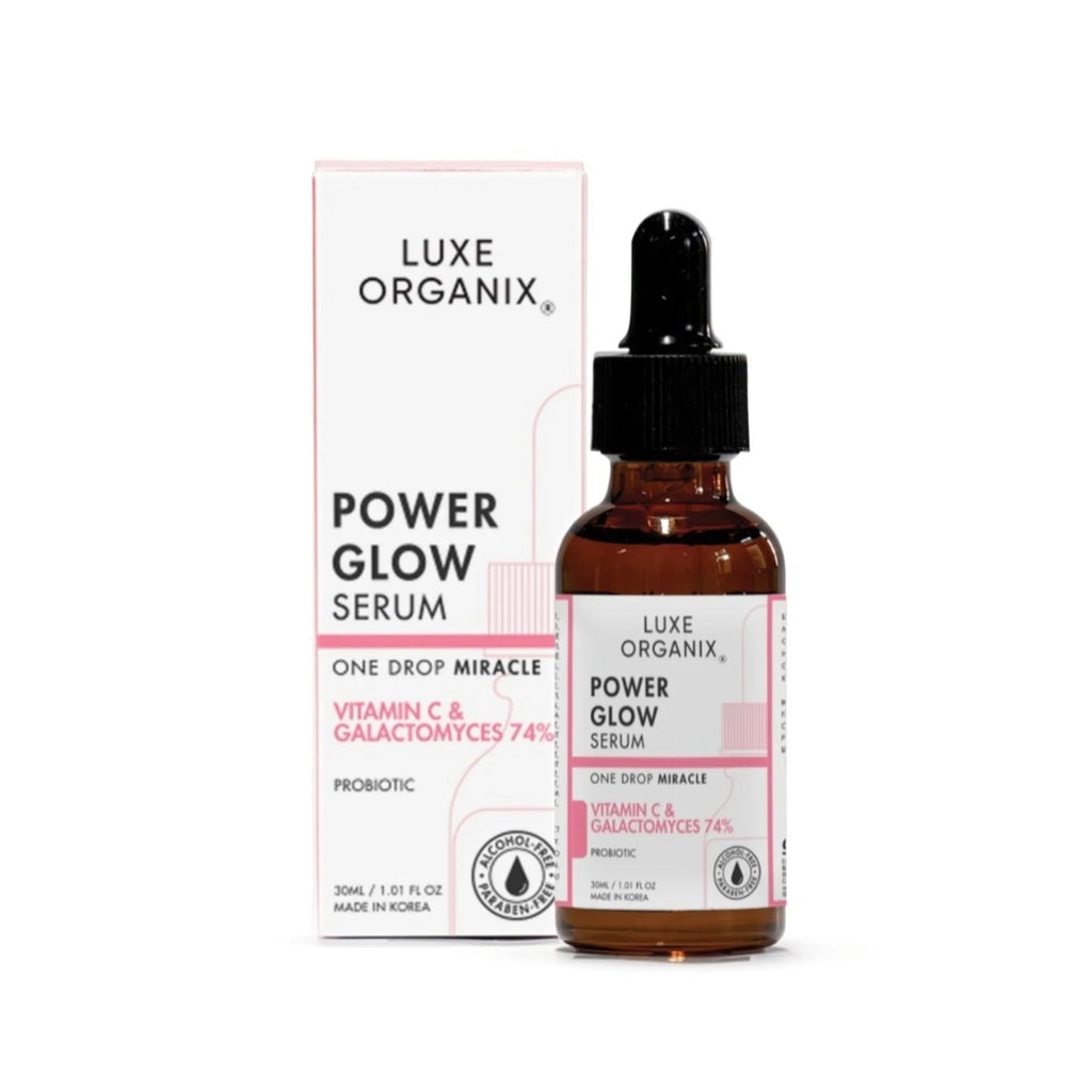 LUXE ORGANIX  POWER GLOW SizeERUM 30ML