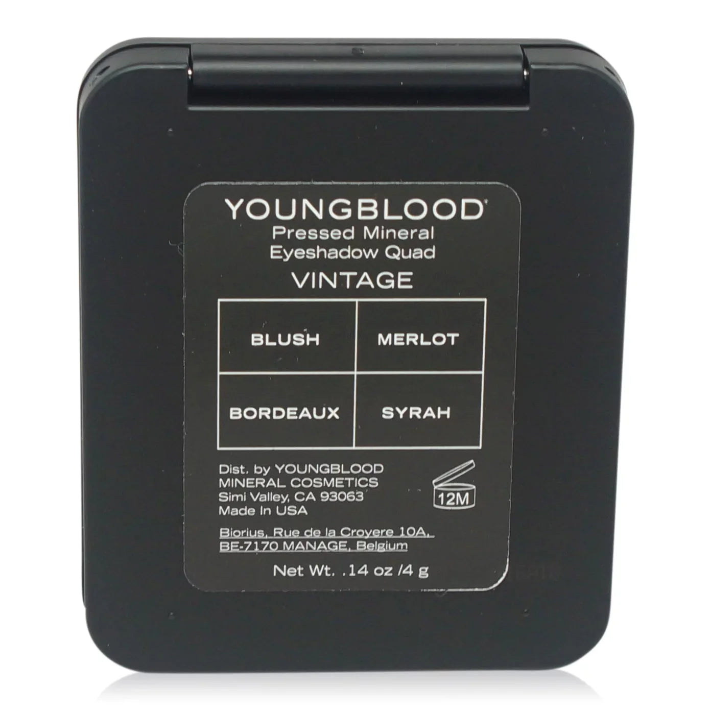 Youngblood Pressed Mineral Eyeshadow Quad - Vintage 0.14 oz Eyeshadow