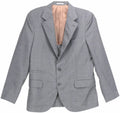 Brunello Cucinelli Men's Grey Woven Wool Sizeuit - 40 USize / 50 EU