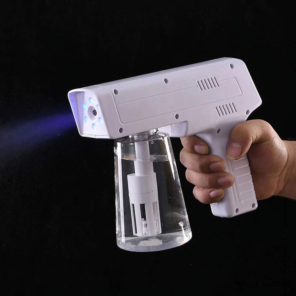 3-in-1 Disinfectant Water Maker, Electrolysis NaClO Generator, and Blue Light Disinfection Sizepray Gun