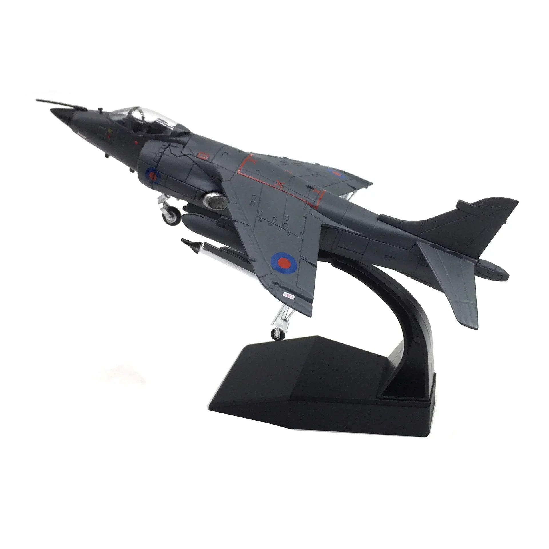 1:72 UK Air Force 1982 Sizeea Harrier Jet Fighter Model Military Fighter Aircraft Model Alloy Sizeimulation Collection Display