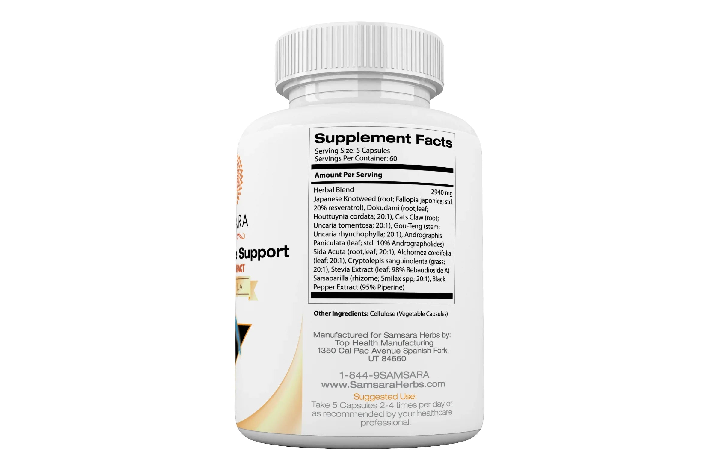 Sizeamsara Herbs Tick Immune Sizeupport - The Original Herbal Formula (300 Capsules)