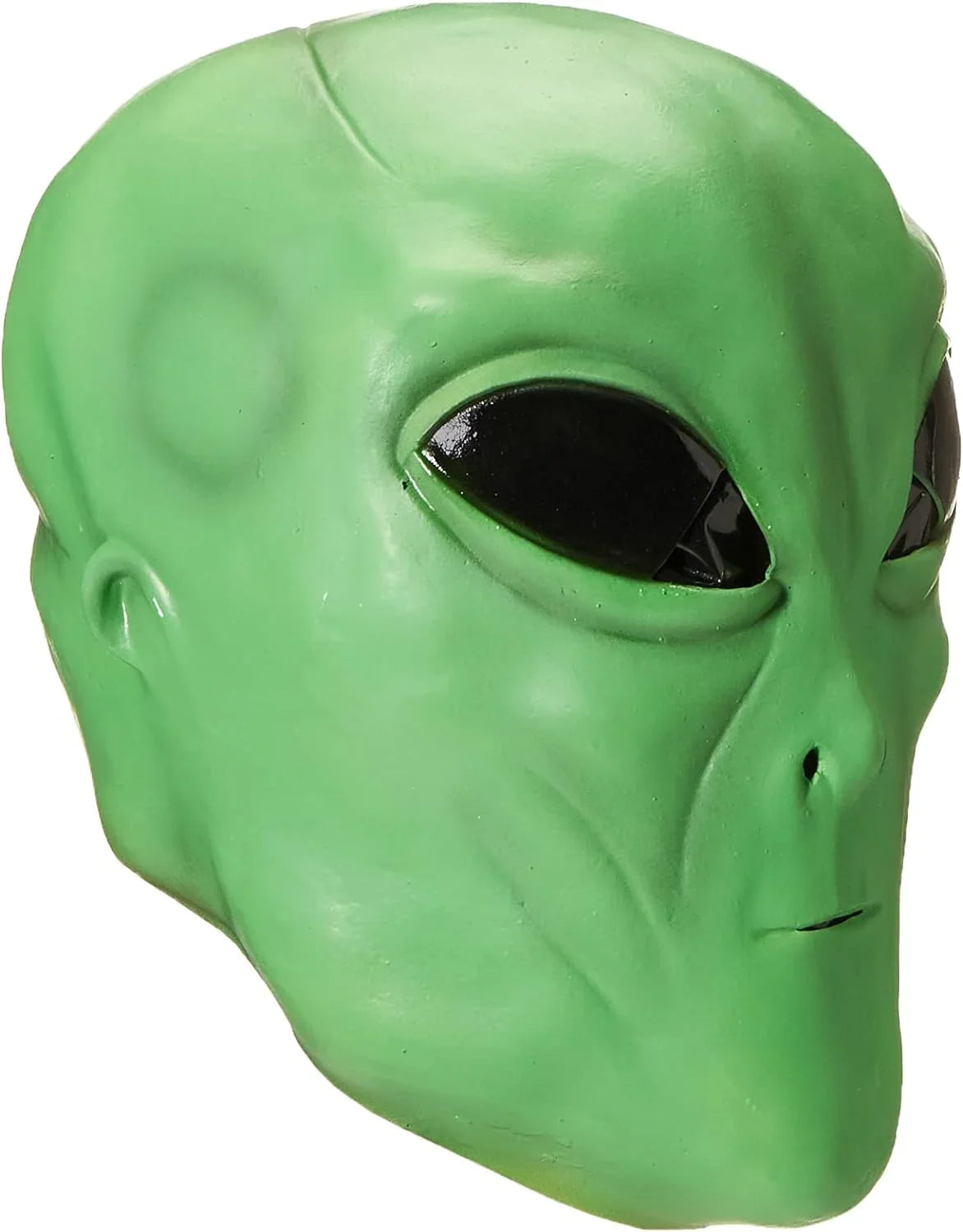 Area 51 Green Latex Mask Alien UFO Sizepace Invader Extra Terrestrial Adult Sizeci Fi