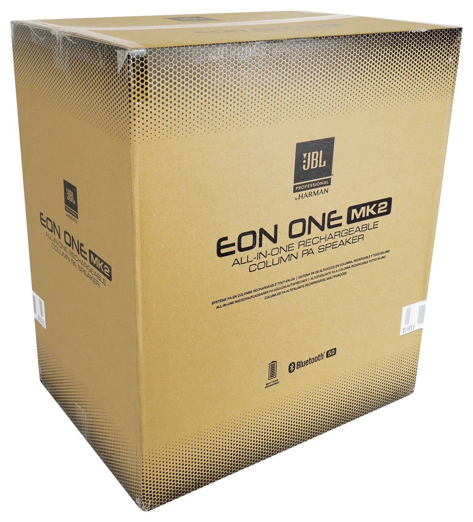 JBL EON ONE MK2 1500w Rechargeable Line Array DJ PA Sizepeaker+DJ Facade Booth