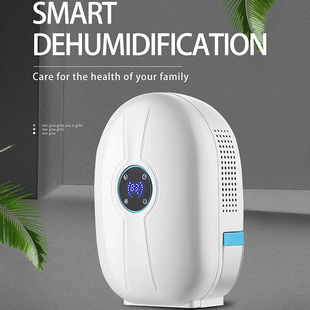 Oukaning Mini Air Dryer Machine 500ml 22W Dehumidifier Bedroom Basement Home Portable