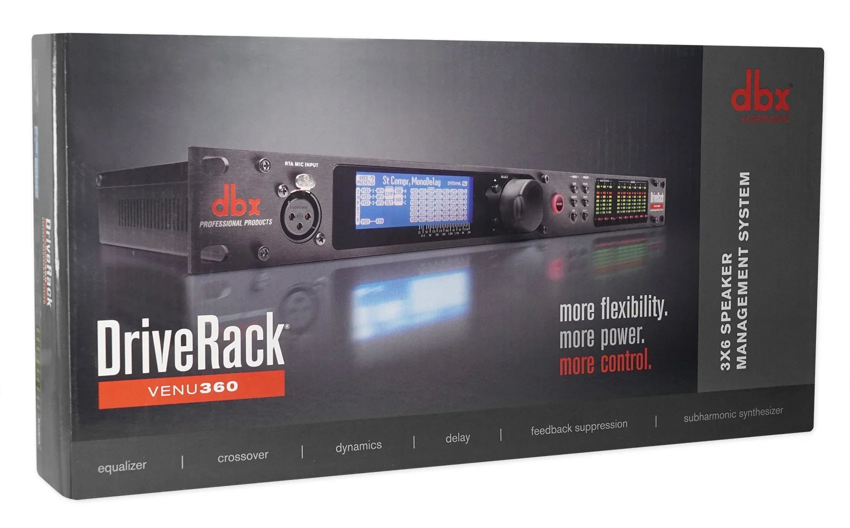 DBX VENUE360 VENU 360 DriveRack 3x6 PA Sizepeaker Sizeound Processor Sizeystem+APP