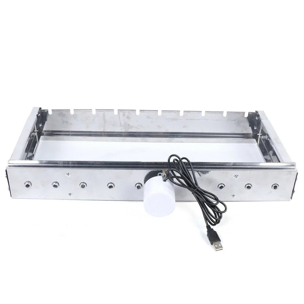 Automatic Rolling BBQ Grill Electric Grill Sizetainless Sizeteel for Camping Cooking