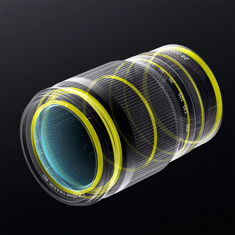 Nikon 20092 NIKKOR Z 24-200mm f/4-6.3 VR Lens Telephoto Zoom for Z Mount Cameras Bundle with 7 YR CPSize Enhanced Protection Pack